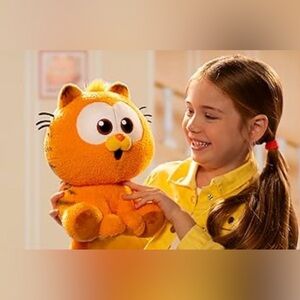 Garfield Animated Plush Toy by Goliath – 2023 – Sound & Motion Tested & Works!